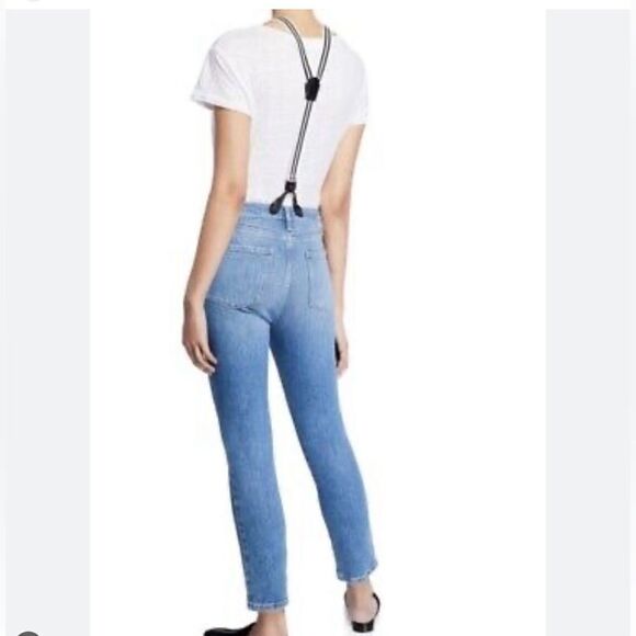 NWT Frame  Denim Overalls Pants Jeans - Picture 3 of 12